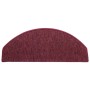 Beautissu Stufenmatte ProStair XXL, 65x28cm, Bordeaux, 15er Set für Treppen.