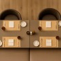 Relaxdays Tischset 6er Set Bambus Natur Rutschhemmend 45 cm x 30 cm_3
