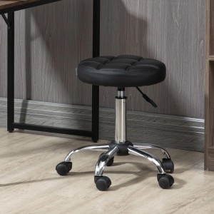 Vinsetto Höhenverstellbarer Arbeitshocker Drehbar Ø35 5 x 51-67 cm