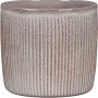 Scheurich Übertopf 909 Seashell, Ø 12,9 cm, Keramiktopf mit Reliefstruktur.