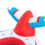 Detailaufnahme: Bestway Kinder-Schlauchboot Lil' Navigator Flugzeug, rot/weiß/blau.