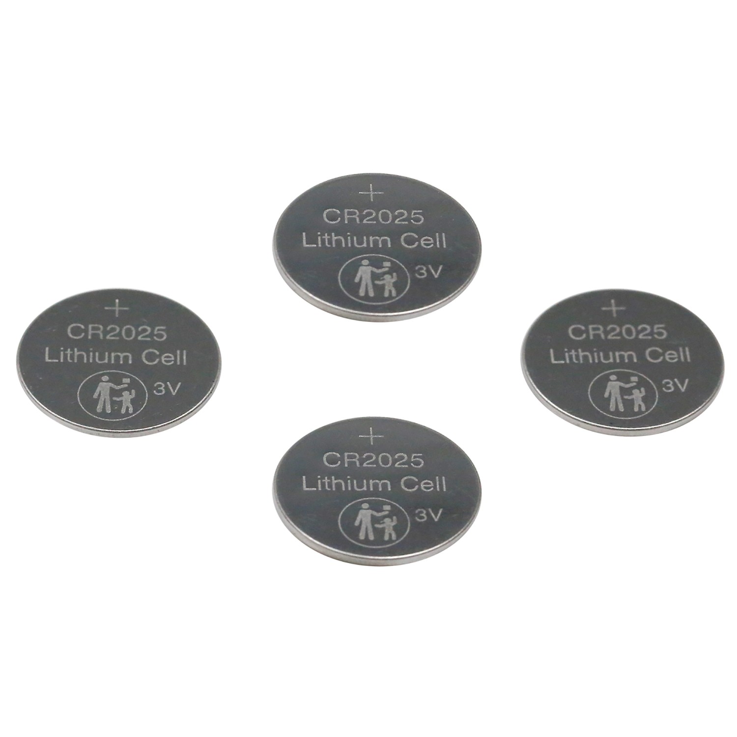 Knopfzelle Lithium CR 2025 4 Stück kaufen bei OBI