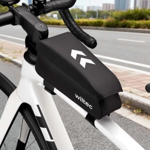 Wiltec Oberrohrtasche Fahrrad Rahmentasche Rennrad Gravel Fahrradtasche Tasche