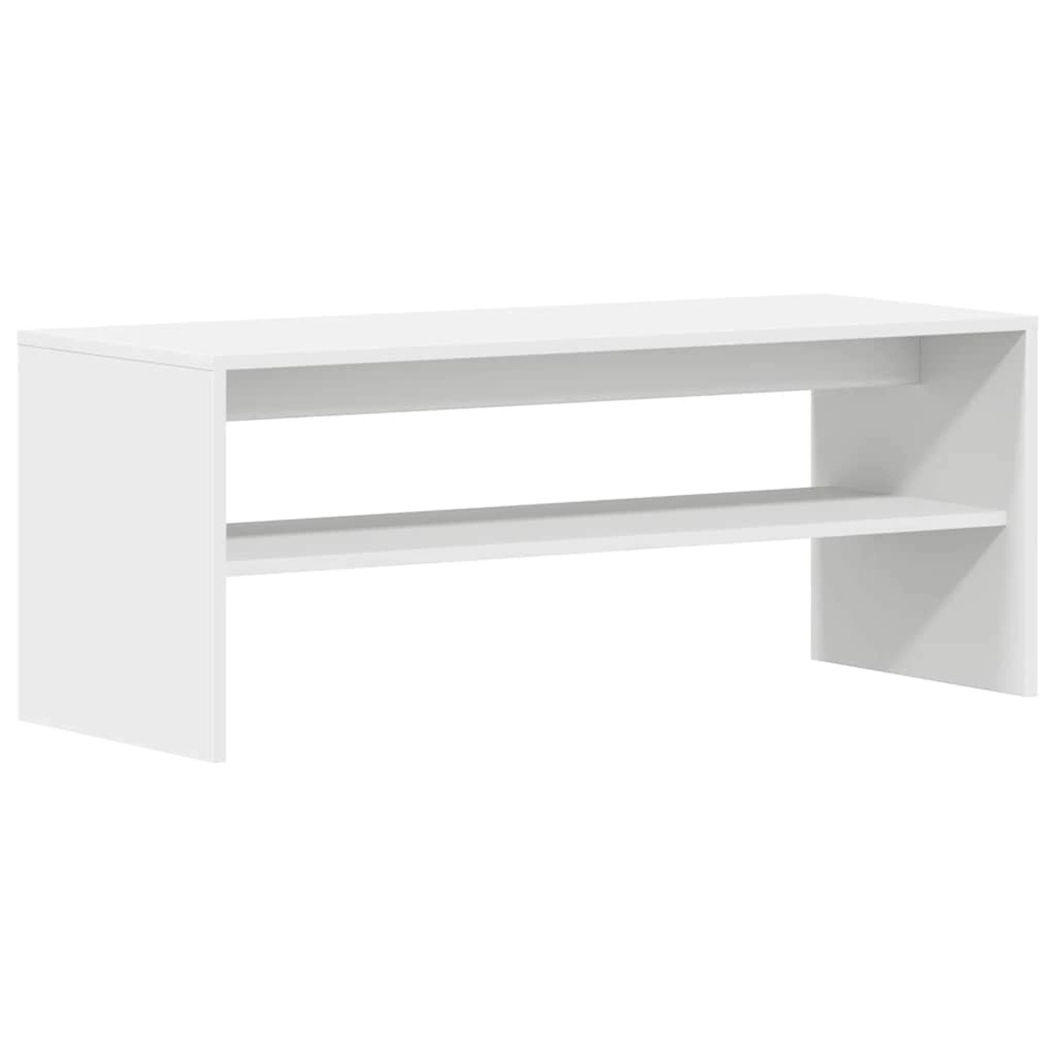vidaXL TV-Schrank Weiß 100x40x40 cm Holzwerkstoff 859118