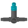 Gardena Reihentropfer 2 l/h, Micro-Drip-System zur Bewässerung von Pflanzenreihen, 10 Stück.