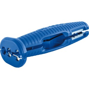 Blauer LUX 6in1 Multiabisolierer für Elektroinstallation und Kabelarbeiten.