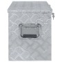 DELUKE Aluminiumbox Mit Deckel Abschließbar Alubox Deichselbox Alu Anhängerbox Werkzeugkiste Transportbox Metallkiste 90,5x35x40cm Silber_3