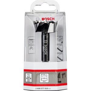 Bosch Forstnerbohrer, 35 mm Holzbohrer für präzise Bohrungen in Holz.