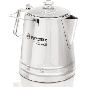 Petromax Kaffeebereiter Perkolator aus Edelstahl, 3 Liter. Grillutensil für Lagerfeuer und Herd.