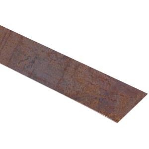 Kaindl Kantenumleimer im Rusty Iron Design, 65 cm x 4,5 cm, 2er-Pack für Arbeitsplatten.