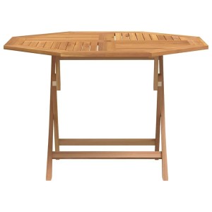 vidaXL Gartentisch Klappbar 110x110x75 cm Massivholz Teak 362617