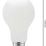 LED-Filament Leuchtmittel E27, A70, 11W, warmweiß, Ø 7cm. Klassische Glühbirne für Lampen.