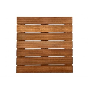 Belladoor Terrassenfliese Bangkirai Holzfliese 24 mm Stark 50 cm Breit 50 cm Lang Inhalt 1