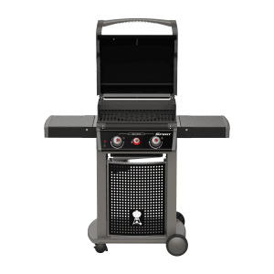 Weber Spirit E-220S Gasgrill mit 2 Brennern und Sear Zone. Grillwagen mit Ablagetischen und GBS Grillrost.
