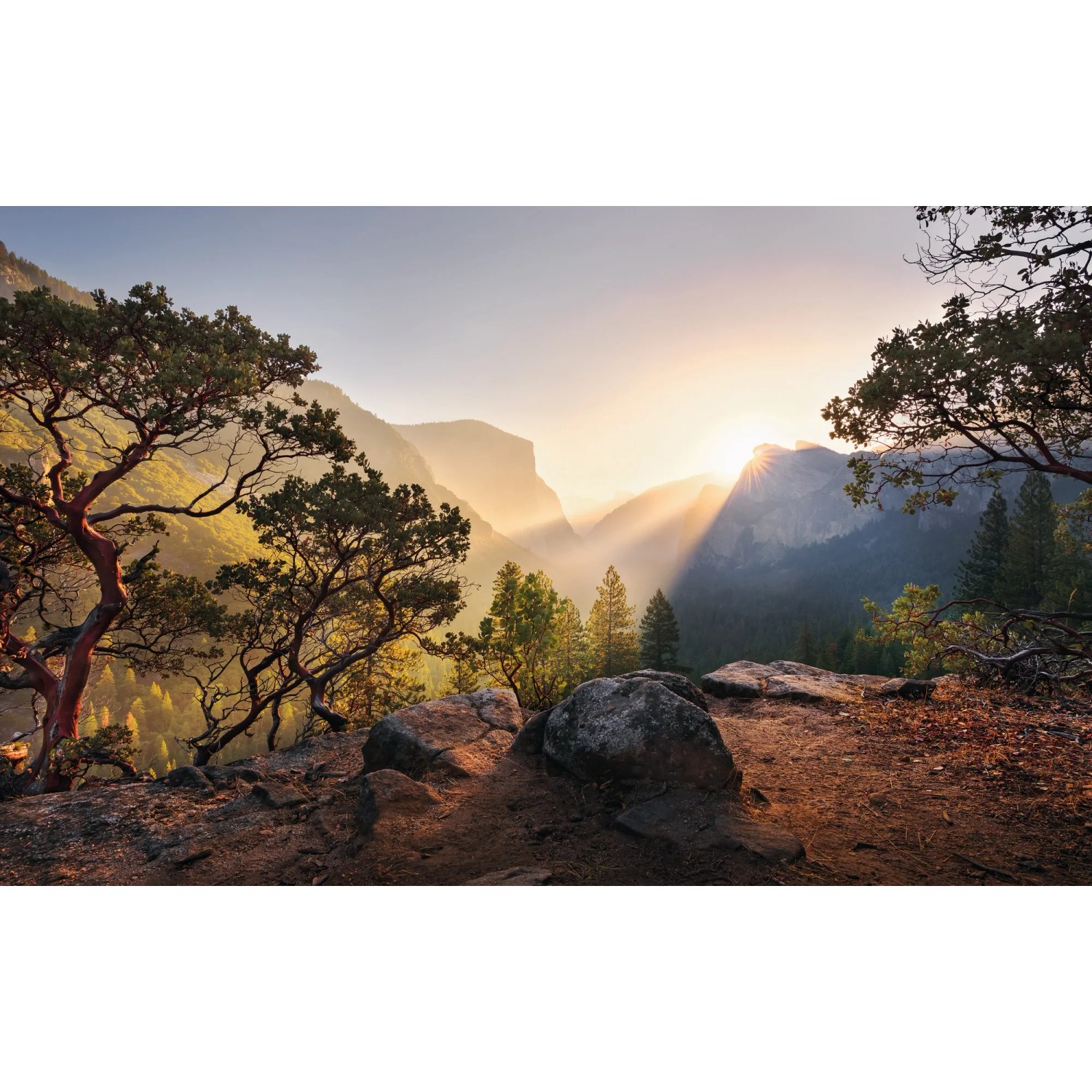 Vlies Fototapete Yosemites Secret