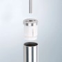 Adapter mit Endkappe für 40 mm V2A Handlauf, Geländer Zubehör.