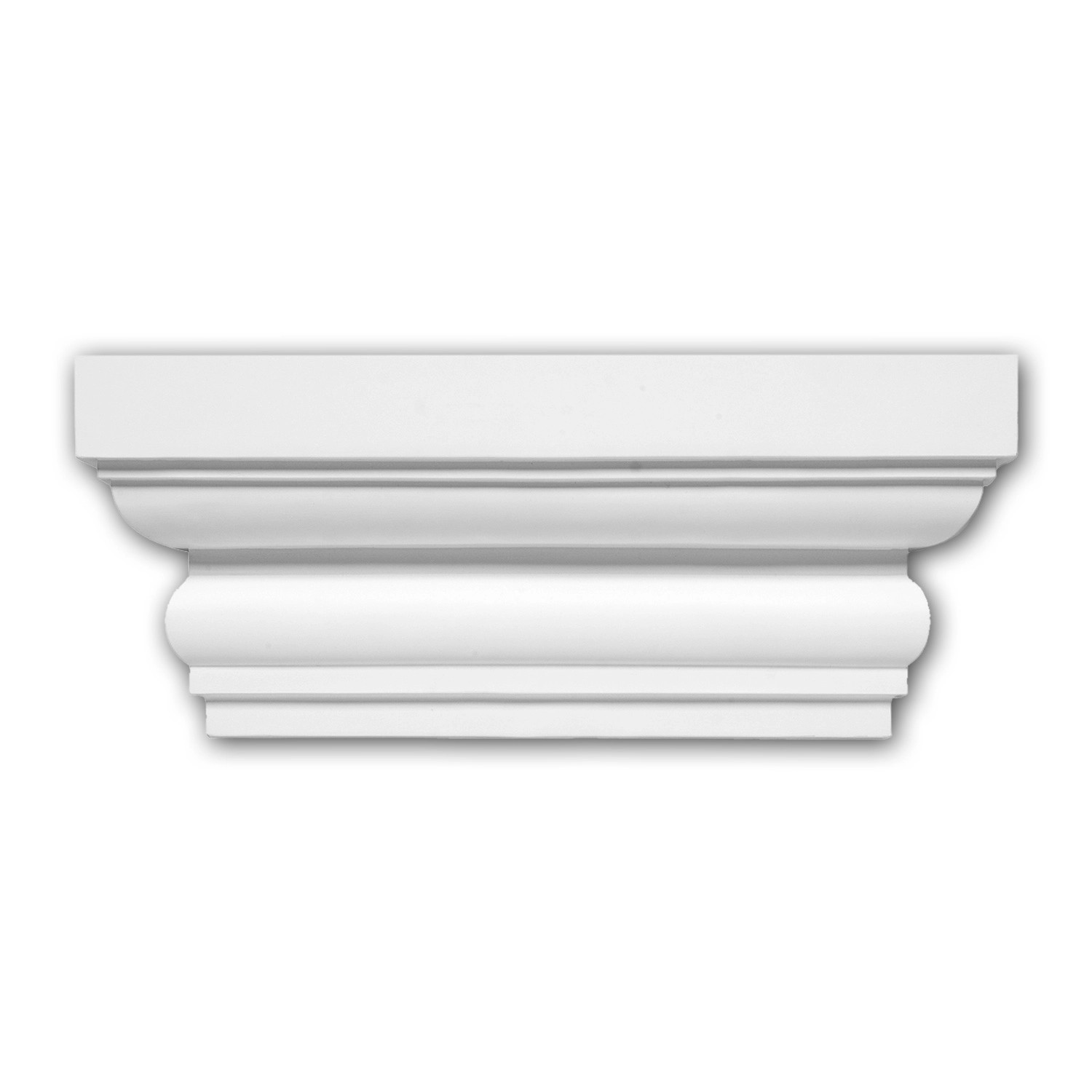 PROFHOME 121004 Pilaster Kapitell Zierelement Flachsäule Wandsäule, 40,3 cm günstig online kaufen