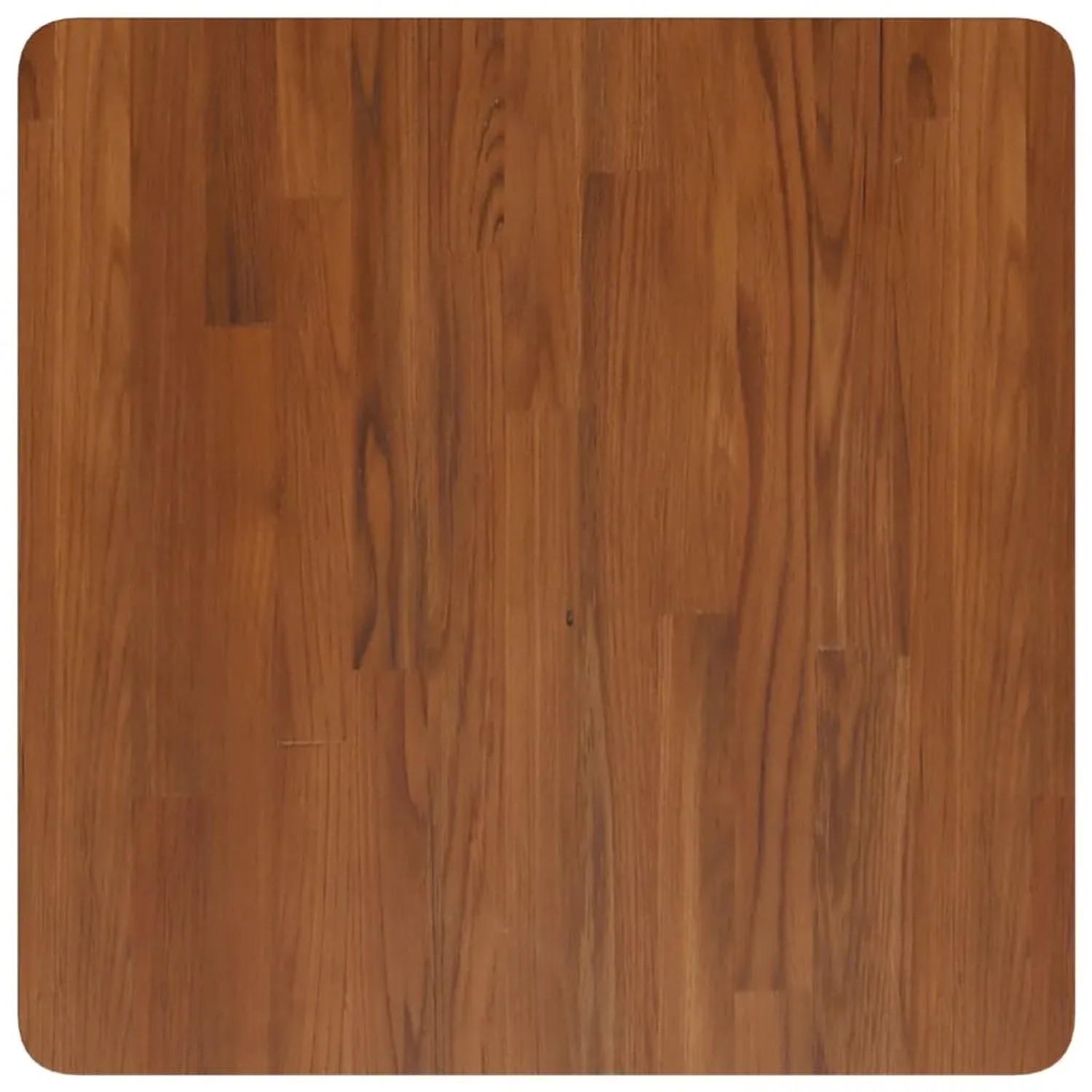 vidaXL Tischplatte Quadratisch Dunkelbraun 60x60x4cm Behandelte Eiche