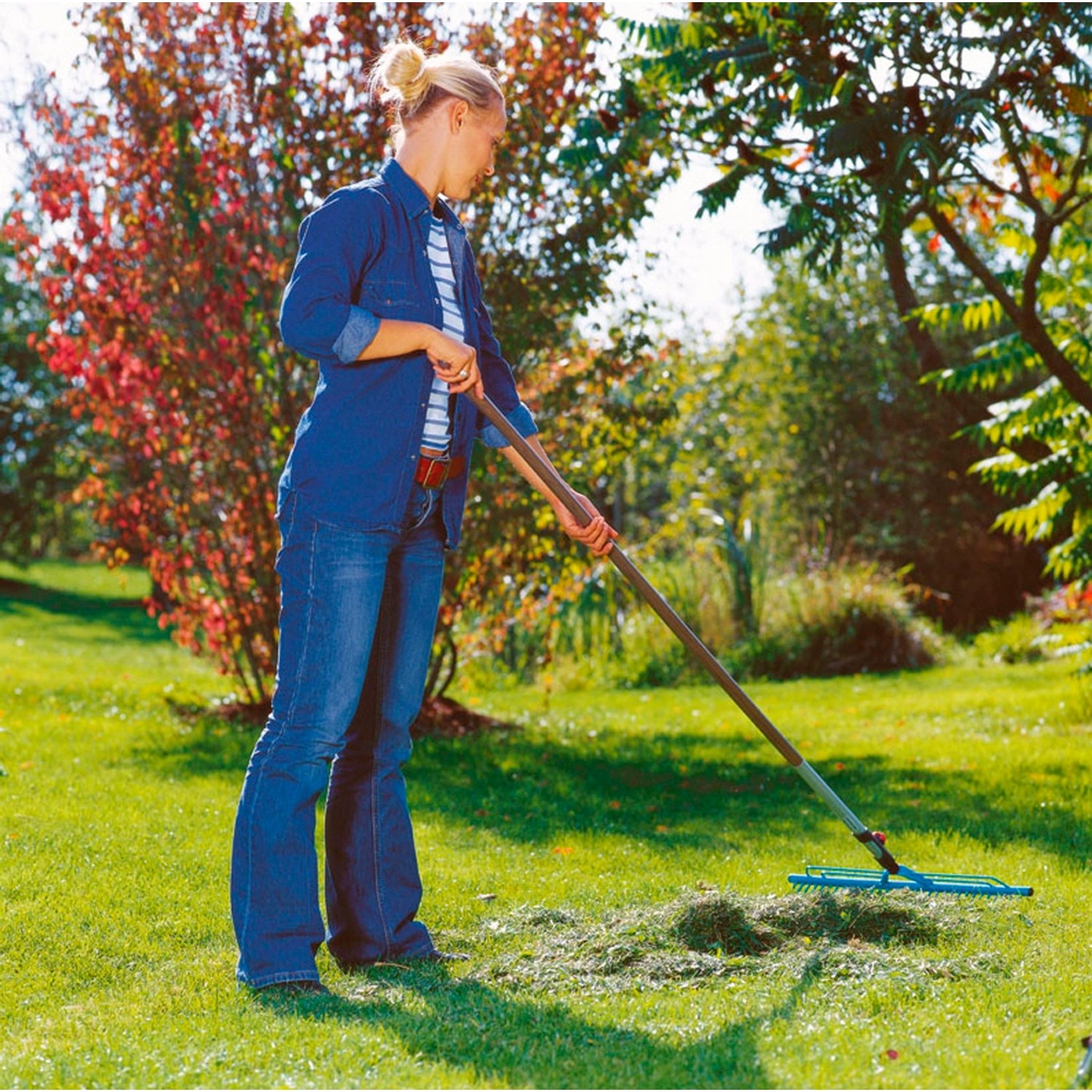 Gardena combisystemRasenrechen 60 cm Arbeitsbreite kaufen bei OBI