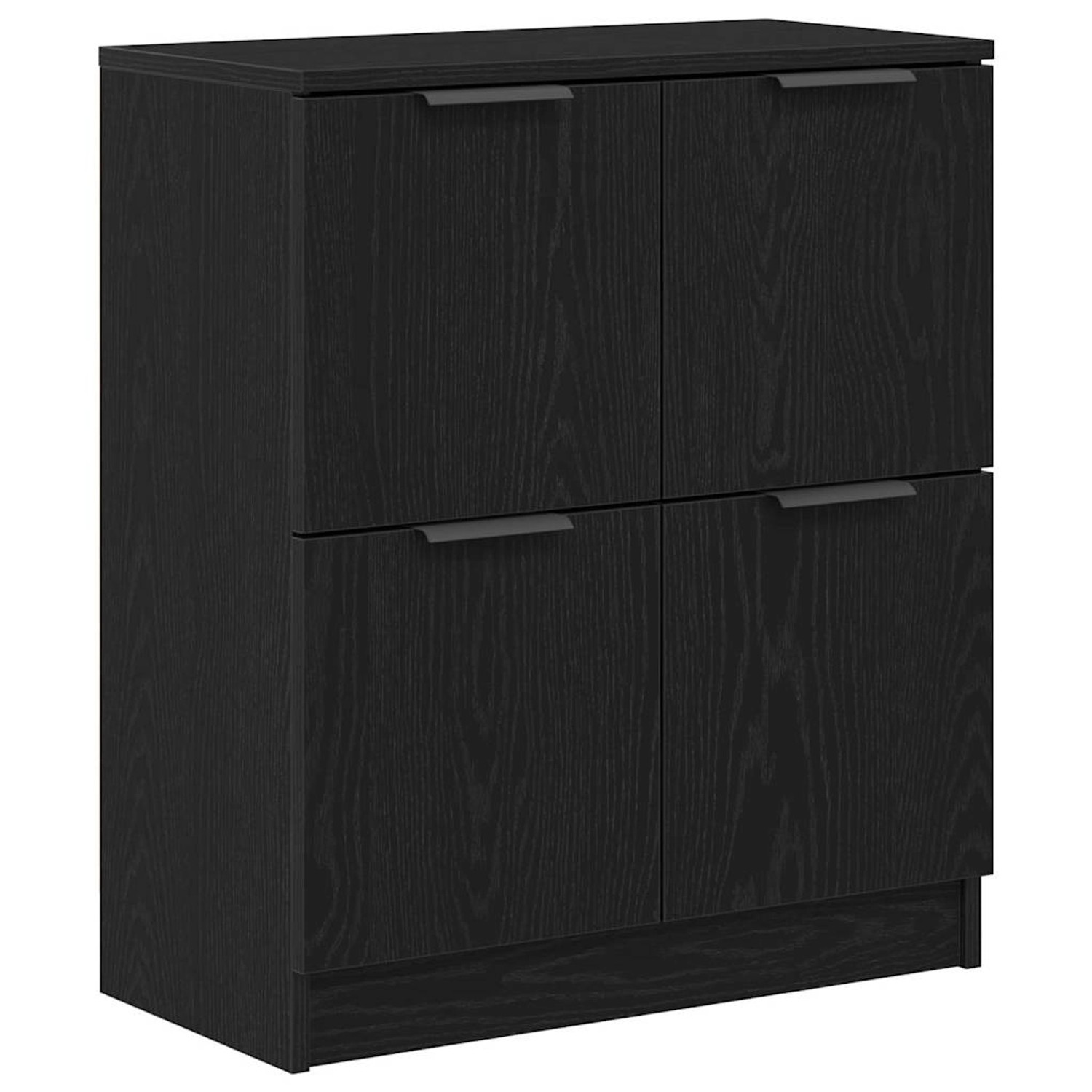 vidaXL Sideboard Schwarz 60 x 30 x 70 cm Holzwerkstoff 862739 günstig online kaufen