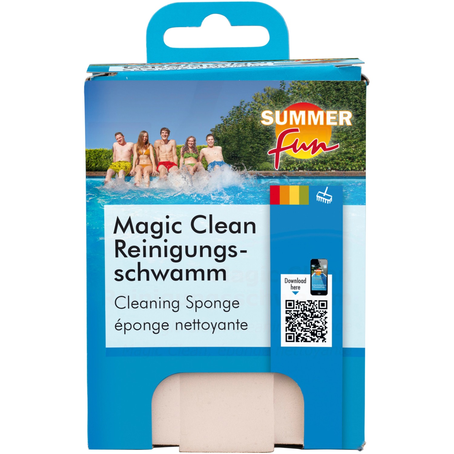 Summer Fun Reinigungsschwämme Magic Clean