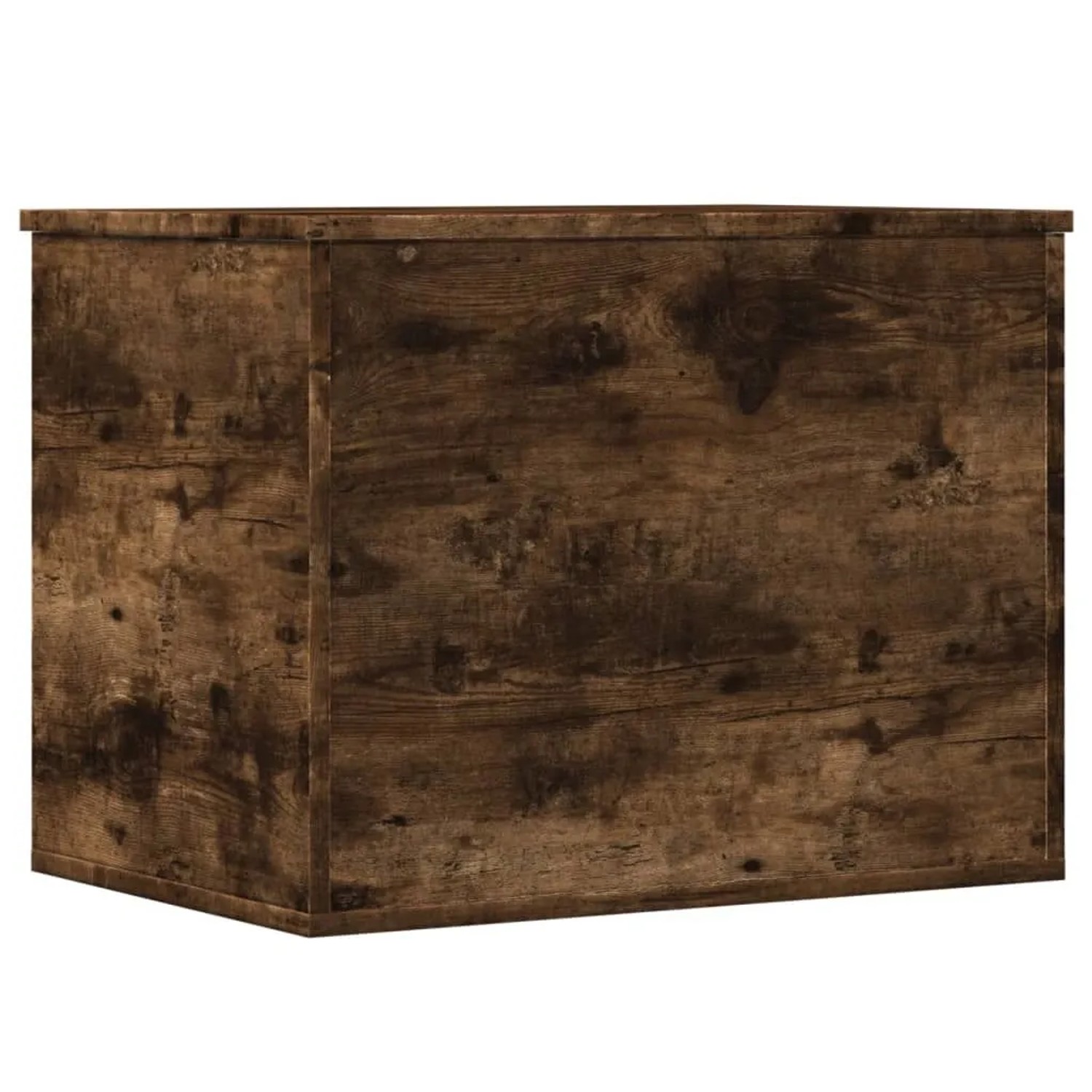 vidaXL Truhe Räuchereiche 60x42x46 cm Holzwerkstoff 840657