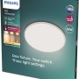 Verpackung des Philips LED-Panel Superslim SceneSwitch CL550 36W, weiße Deckenleuchte mit 3 Helligkeitsstufen.