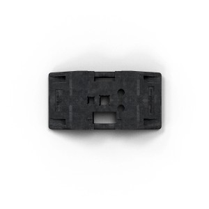 Schake TL-Fußplatte K1, 28 kg, schwarz, für Baugeräte und Absperrungen.