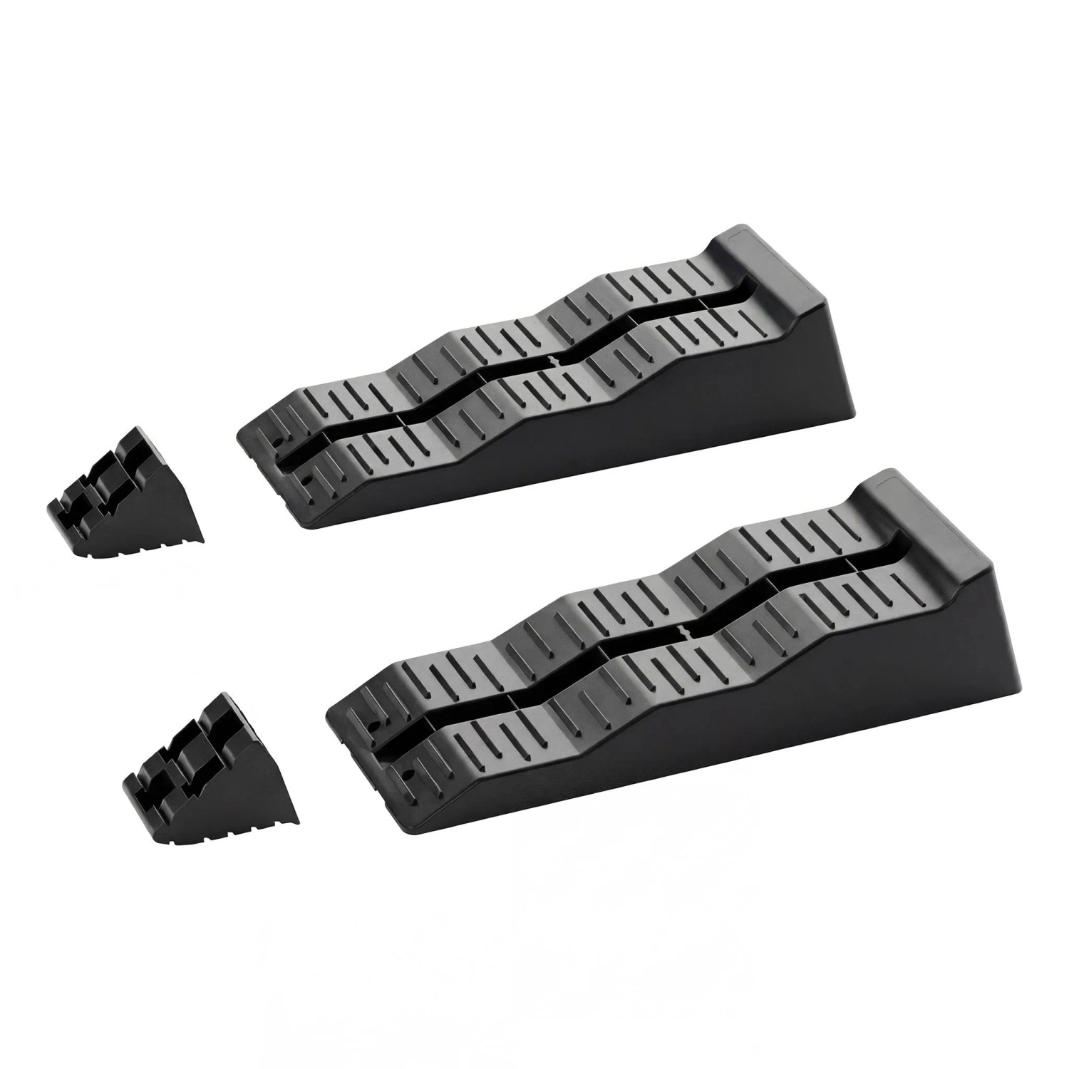 Wiltec Stufenkeile Paar 40/70/100Mm Stopper Auffahrkeile Ausgleichskeile Camper