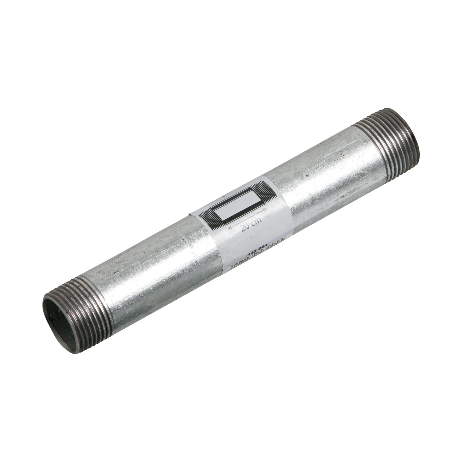 Rohrdoppelnippel AG 33,3 mm (R 1) 200 mm