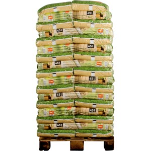 Palette OBI Bio Hochbeetkompost, torffrei, 51 Säcke à 45 l, für gesundes Pflanzenwachstum.