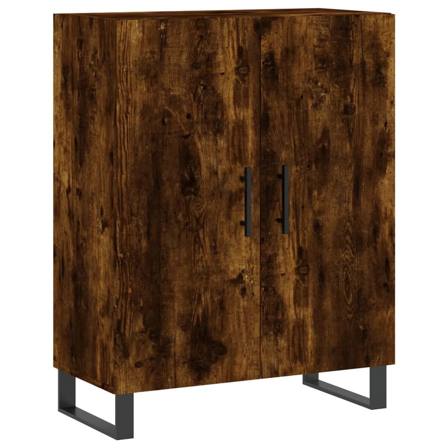 vidaXL Sideboard Räuchereiche 69,5x34x90 cm Holzwerkstoff 827753