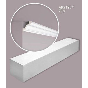 NOEL & MARQUET NMC Z19-Box ARSTYL Eckleisten, 30 Stk., weiße Stuckleisten für den Innenbereich.