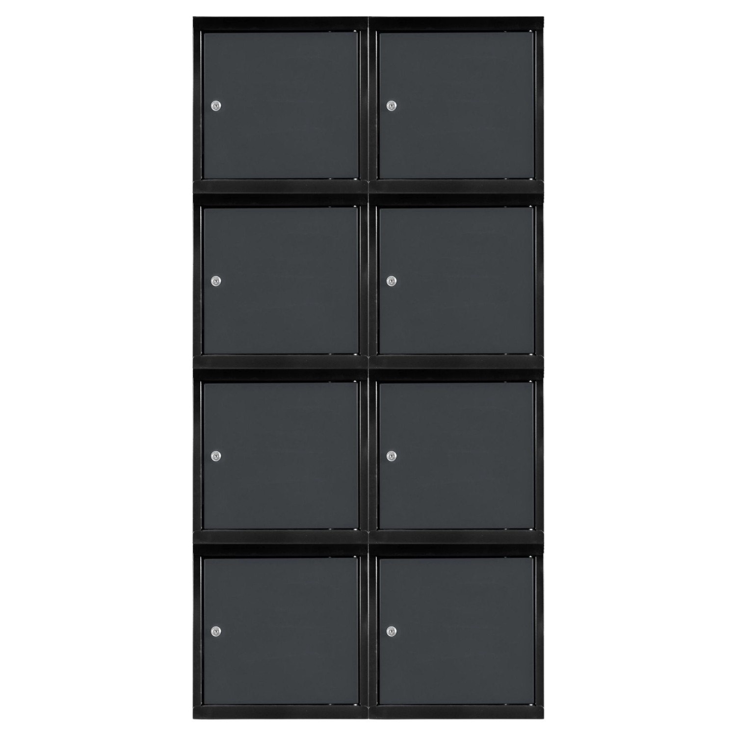 PROREGAL Mega Deal 8x Schließfachwürfel Blocky Mit Zylinderschloss & 2 Schl günstig online kaufen