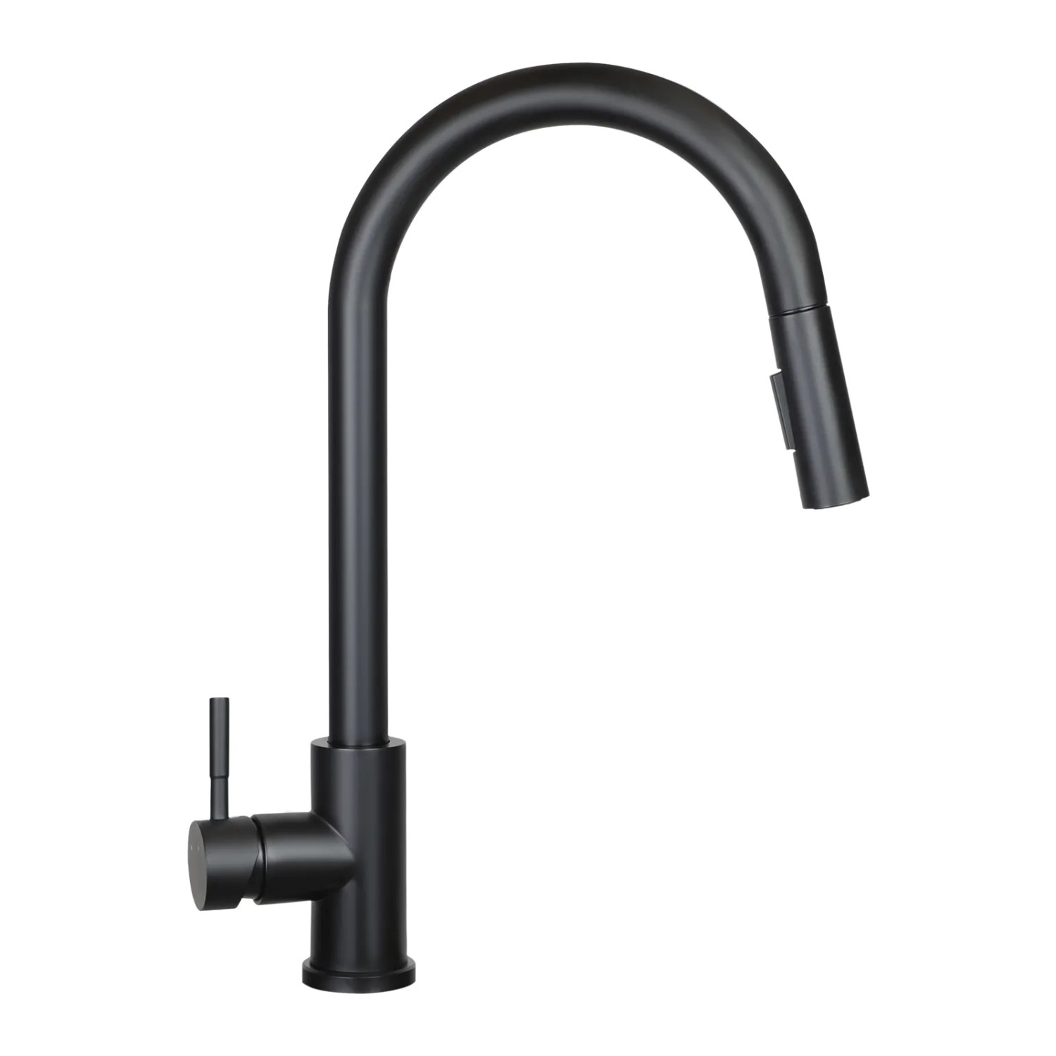NETTLIFE Wasserhahn aus Eisen L27cm Schwarz