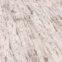 Heller Laminatboden in Weiß mit Altholzstruktur und Maserung. Rustikaler Look für Wohn- und Gewerberäume.