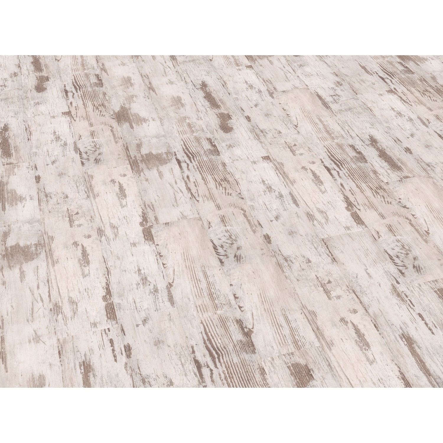Laminatboden Excellent Fresco Altholzstruktur Weiß 8 mm