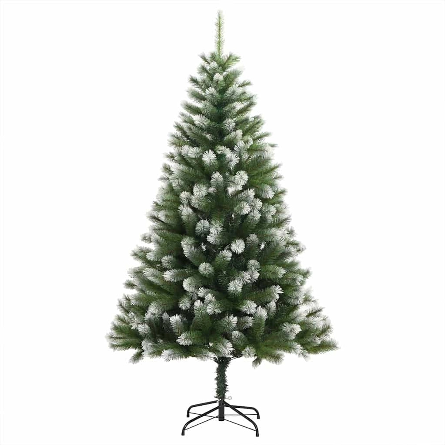 vidaXL Künstlicher Klapp Weihnachtsbaum mit Schneeüberzug 150 cm 3395435