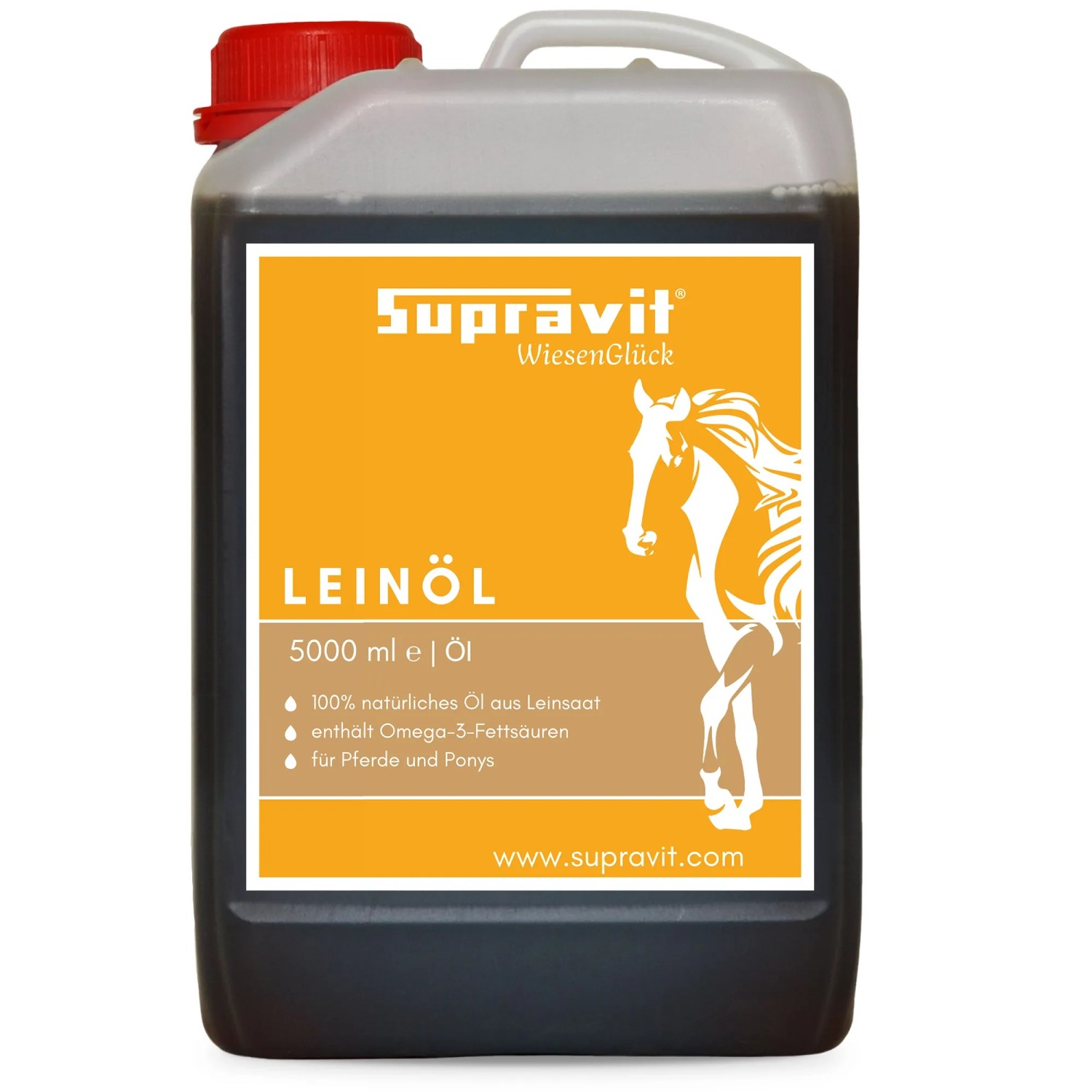 Supravit Leinöl Liquid für Pferde
