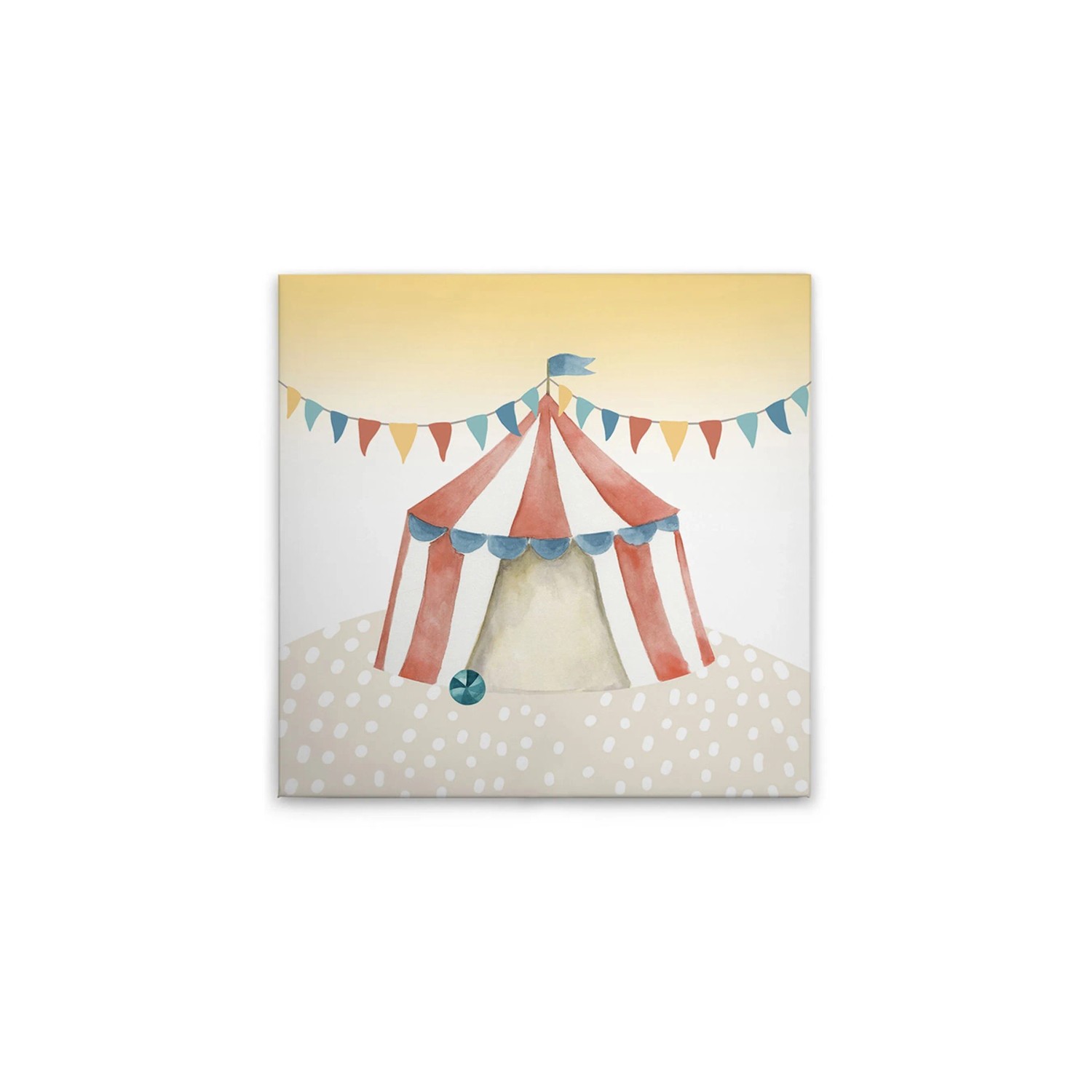 Tadessi Leinwandbild - M1-No.50571 - Zirkuszelt - 40 x 40 cm - Quadratisch