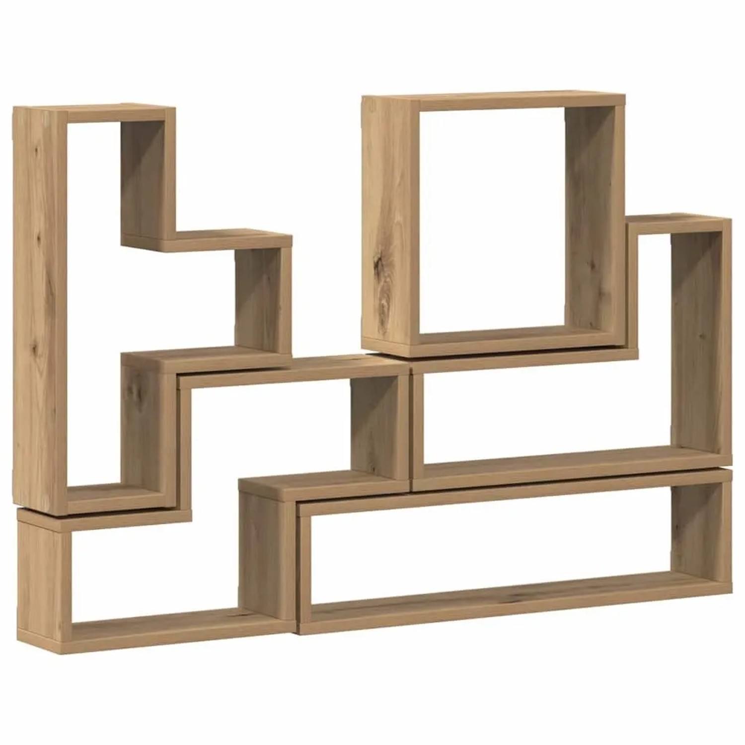 vidaXL Wandregal Wandmontiert Artisan-Eiche 96 x 12 x 64 cm 879640