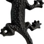 Dekorative Eidechse aus Metall für den Garten, mit Aufhängevorrichtung.
