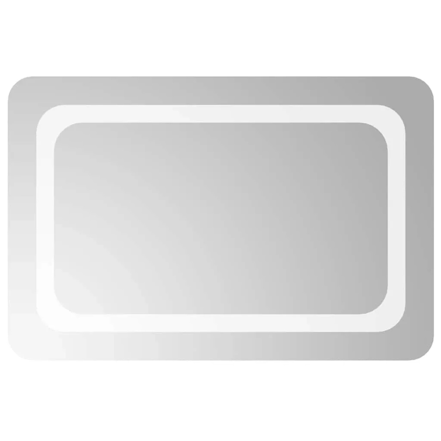 vidaXL LED-Badspiegel 60x40 cm 151782