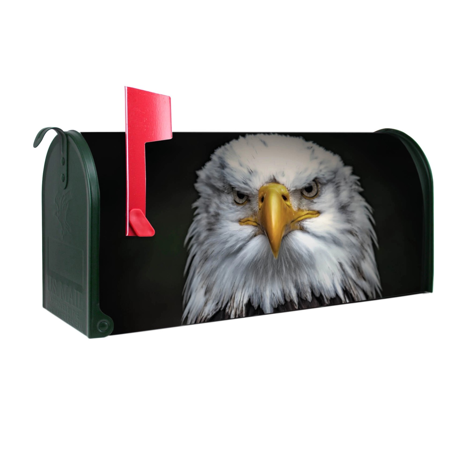 Banjado Amerikanischer Briefkasten Grün 48x22x16cm US Mailbox Letterbox Pos günstig online kaufen