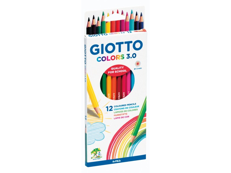 GIOTTO Turbo Color Marker - 12 Farben Box