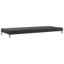 vidaXL Tischdecken Uni Schwarz 102 x 202 x 15 cm Stoff 4106128_11