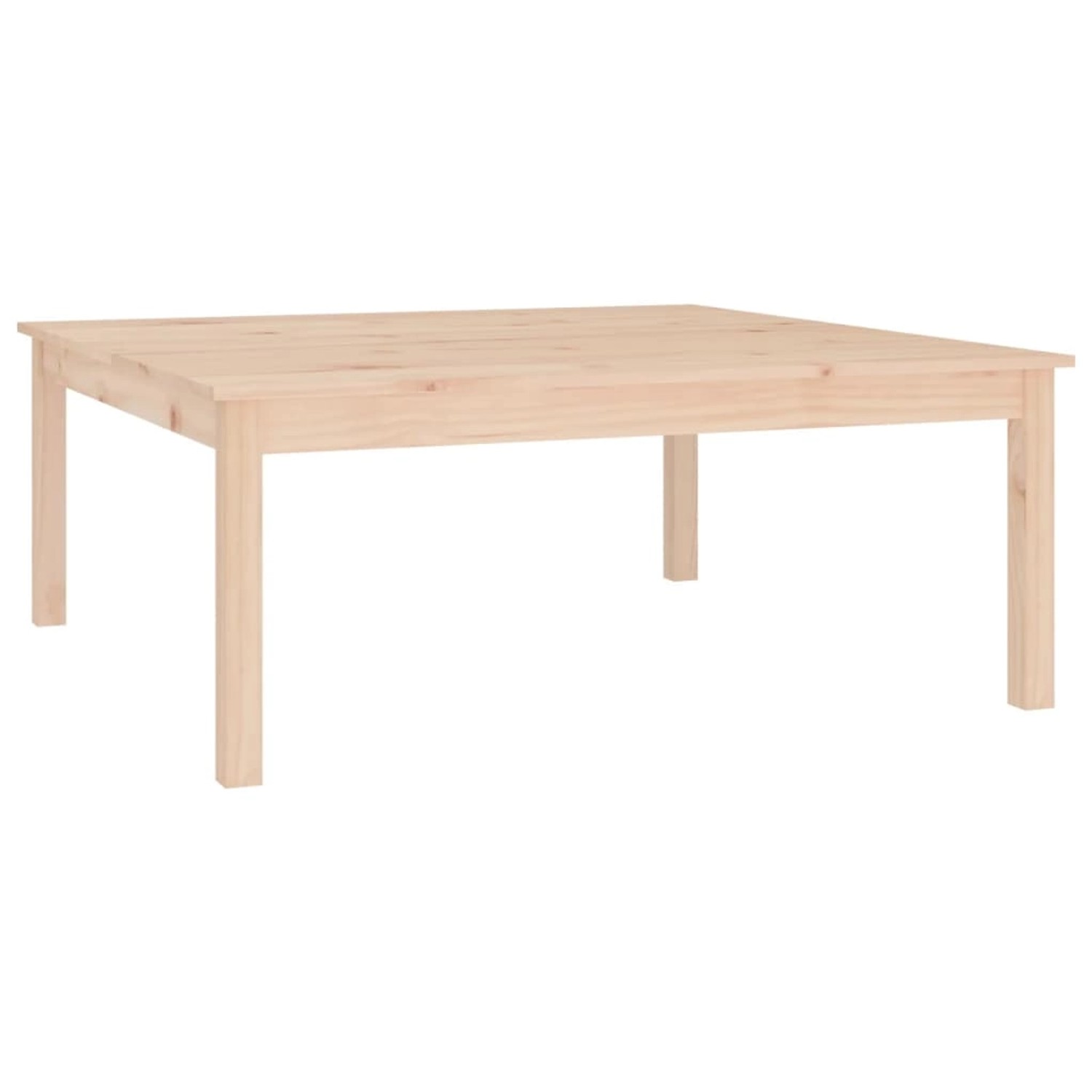 vidaXL Couchtisch 100x100x40 cm Massivholz Kiefer 814289 günstig online kaufen