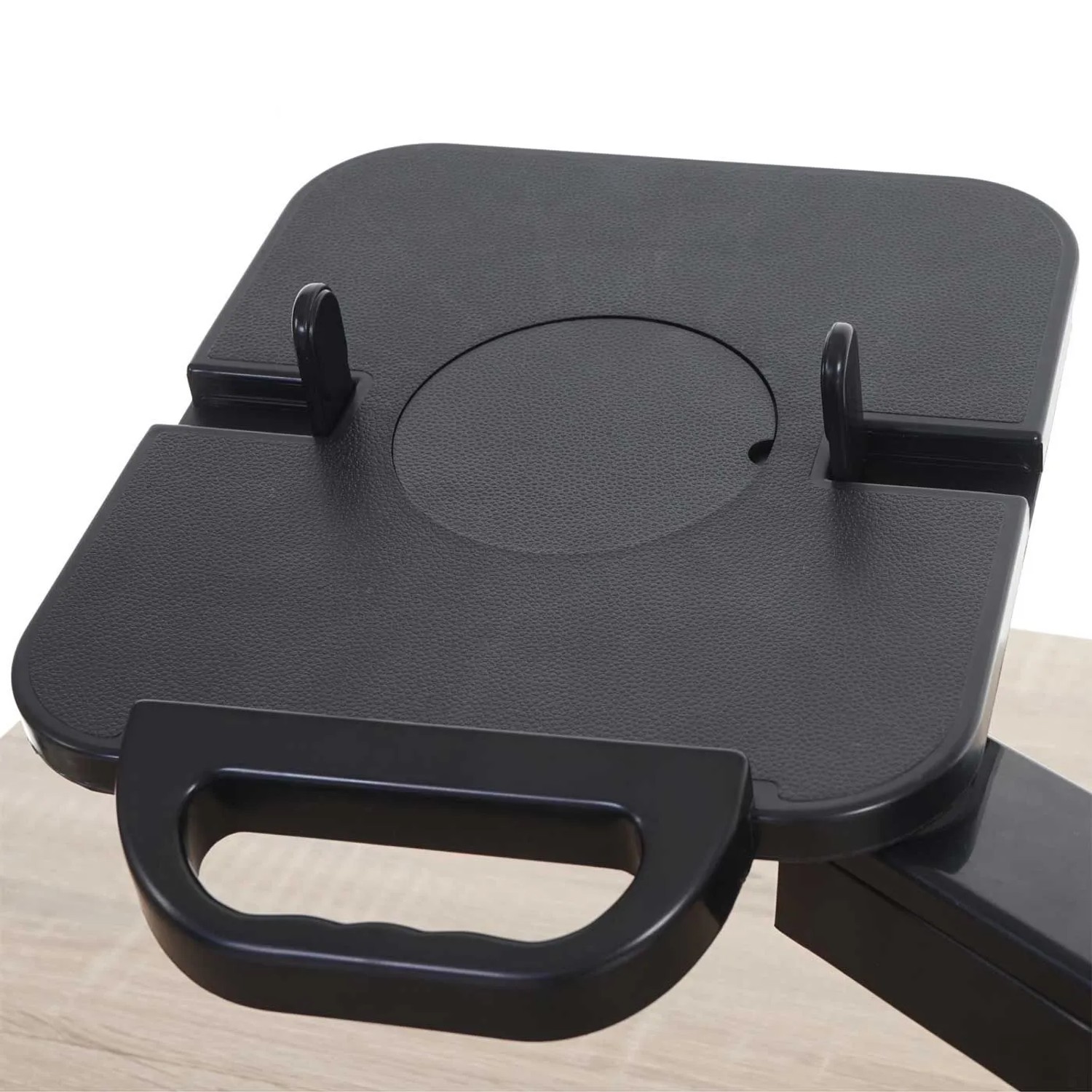 Proregal Telefonarm T555 HxBxT 31x21x45 cm Schwarz Telefonhalter Telefonschwenkarm Tischhalterung