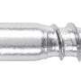 Holzschraube Außensechskant, Ø 8x40 mm, 4er-Set, Edelstahl, für Holzverbindungen.