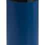 Blauer PROREGAL Abfallbehälter mit Pushdeckel, 55 Liter, aus Metall und Kunststoff.